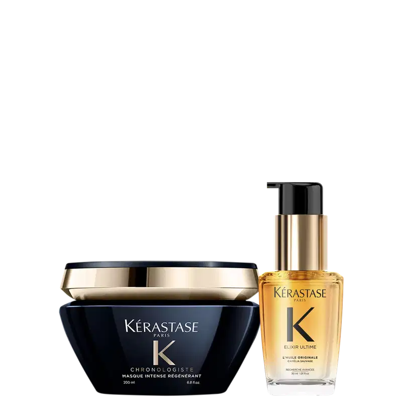 Kit Kérastase Chronologiste Masque Elixir Ultime L'Huile Originale