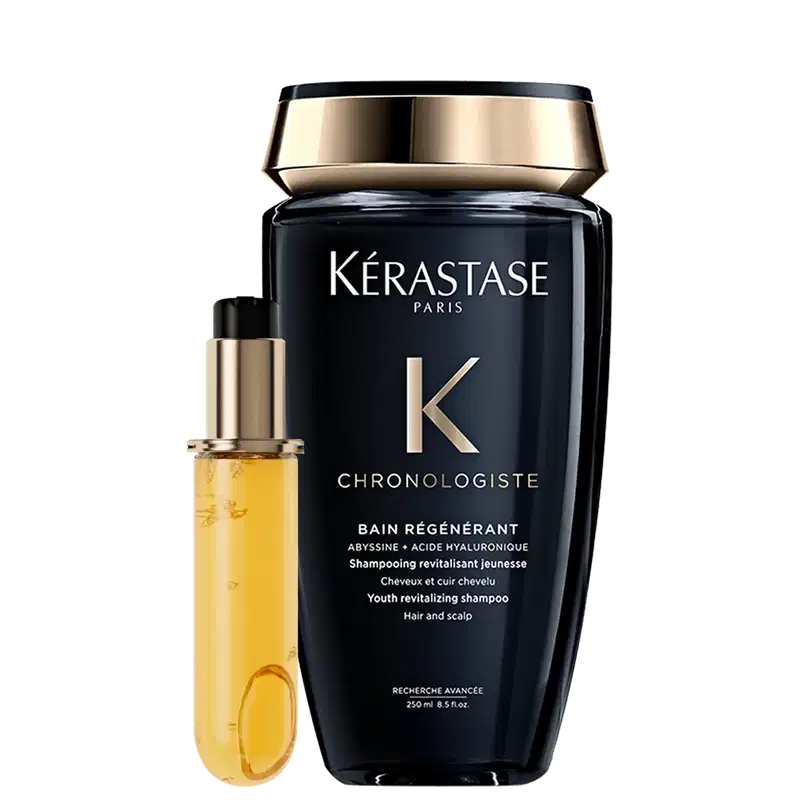 Kérastase CHRONOLOGISTE ヘアオイル リフィル 2本セット Kit Kérastase Chronologiste Elixir Ultime L'Huile Originale Refil