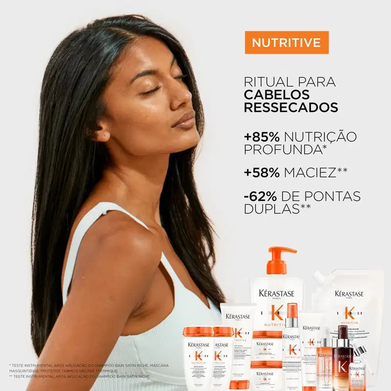 Kit Kérastase Nutritive Mask Elixir Ultime Rose (3 Produtos)