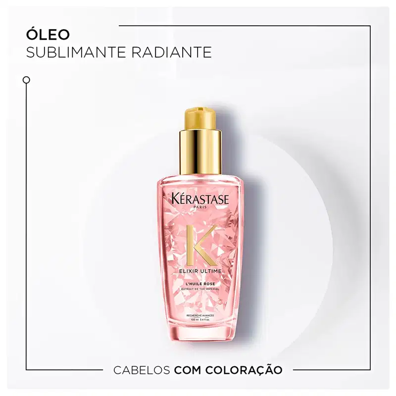 Kit Kérastase Nutritive Mask Elixir Ultime Rose (3 Produtos)