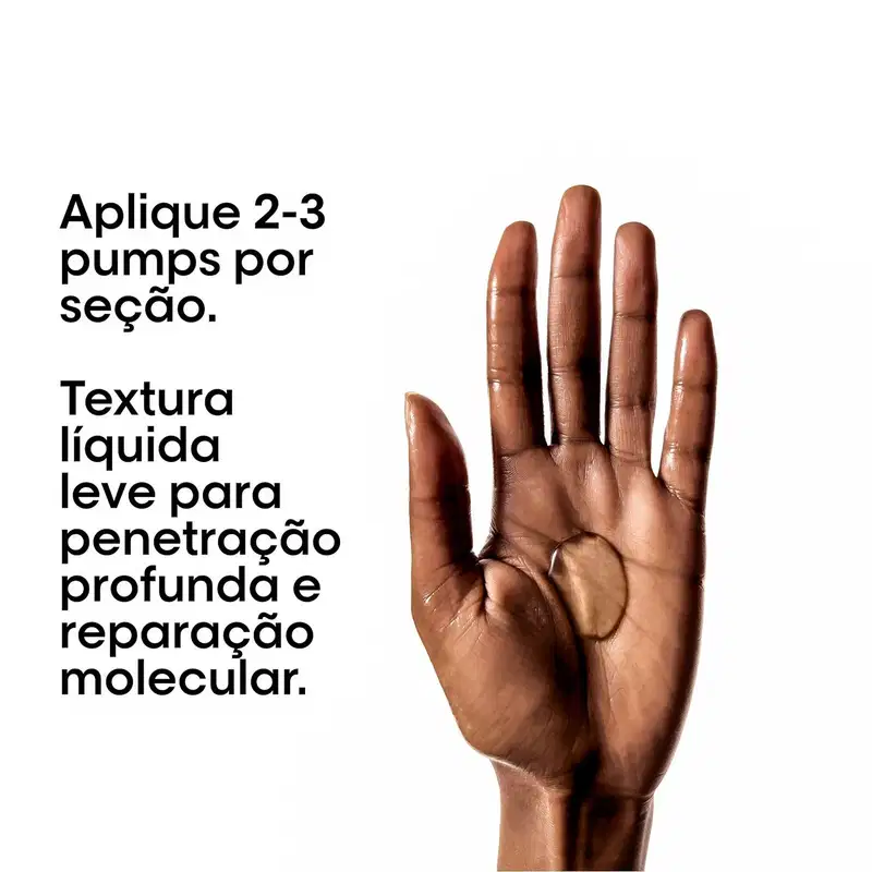 Kit L'Oréal Professionnel Absolut Repair Molecular + NutriOil + Inforcer Masks Salon (3 Produtos)