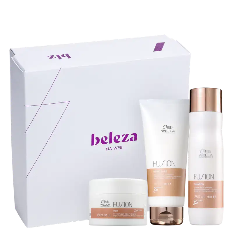 Kit Beleza na Web Wella Professionals Fusion (4 Produtos)