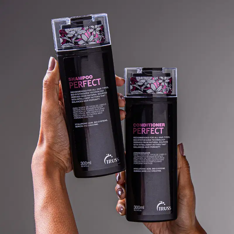 Kit TRUSS Perfect + Uso Obrigatório Oil Trio, 3 produtos.