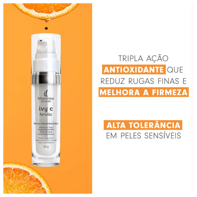 Kit Mantecorp Ivy C Corpo e Colo + Ferulic (2 Produtos)