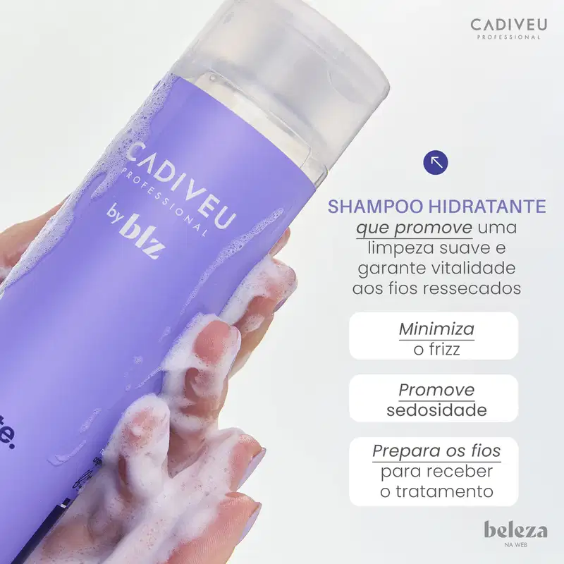 Kit Cadiveu Professional Essentials Hydrate by BLZ Completo (5 Produtos)