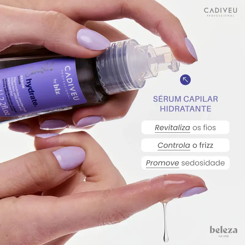 Kit Cadiveu Professional Essentials Hydrate by BLZ Completo (5 Produtos)