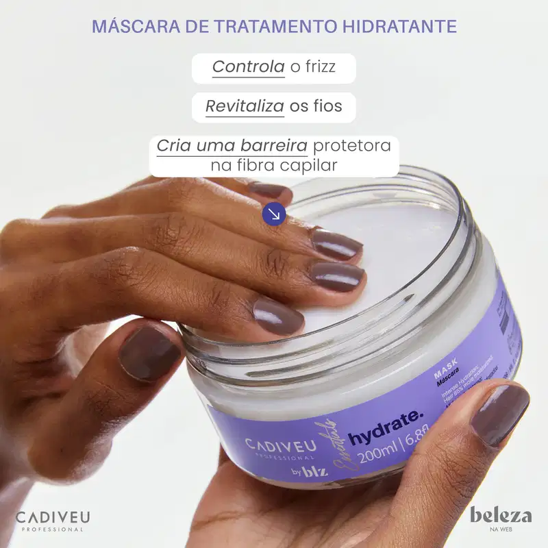Kit Cadiveu Professional Essentials Hydrate by BLZ Completo (5 Produtos)