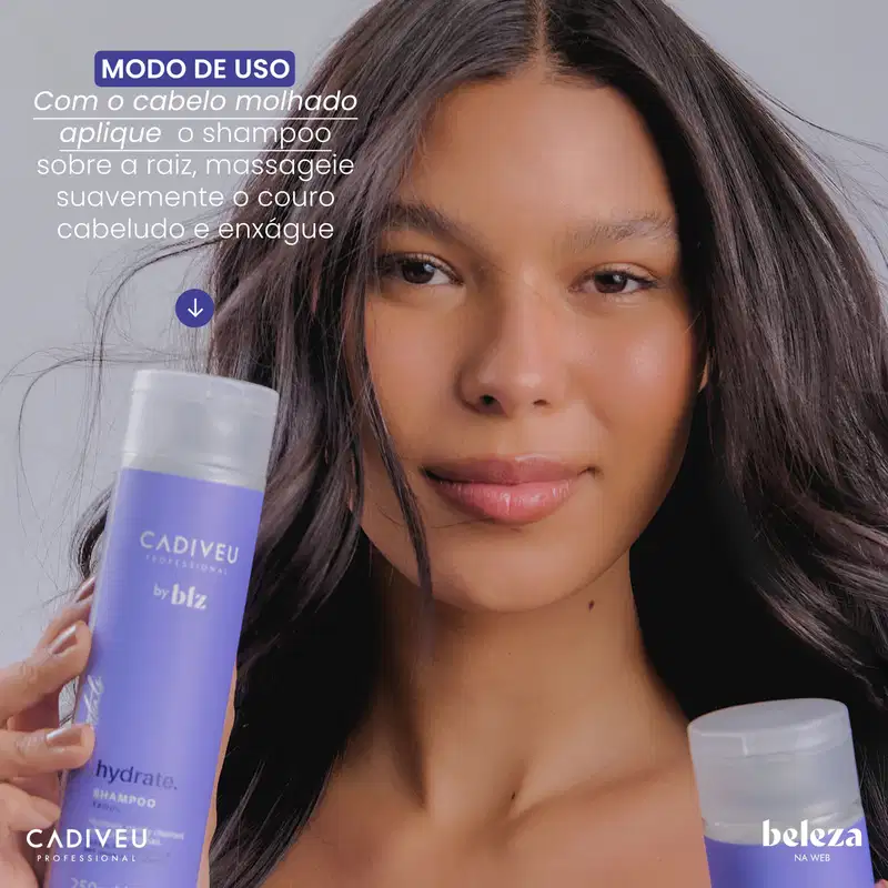 Kit Cadiveu Professional Essentials Hydrate by BLZ Completo (5 Produtos)