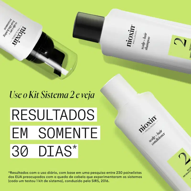 Kit Nioxin Volume Thinning Sistema 2 Salon Duo (2 Produtos)