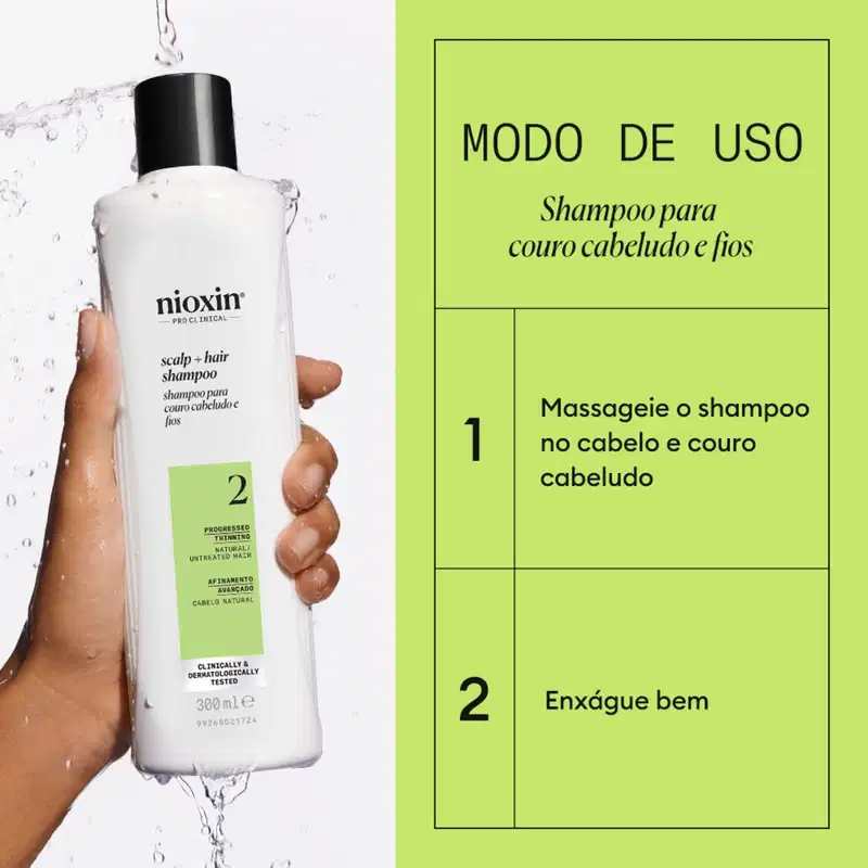 Kit Nioxin Volume Thinning Sistema 2 Salon Duo (2 Produtos)