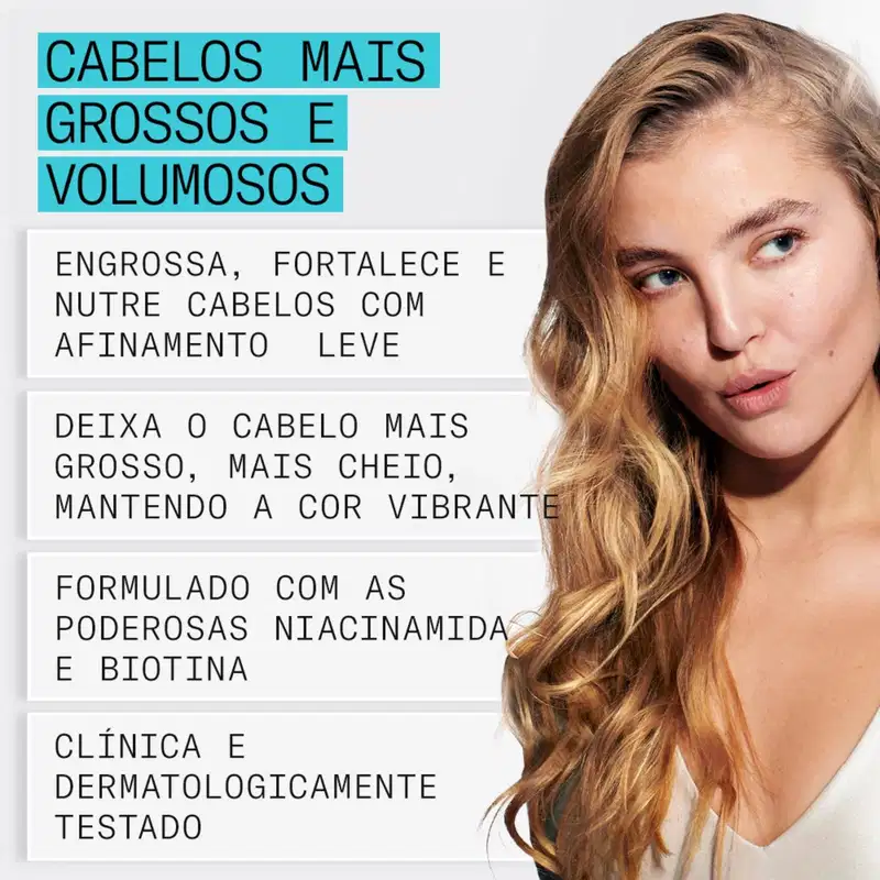 Kit Nioxin Volume Thinning Sistema 3 Salon Duo (2 Produtos)
