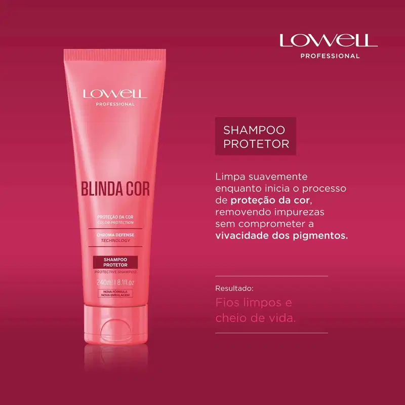 Kit Lowell Blinda Cor (4 Produtos)