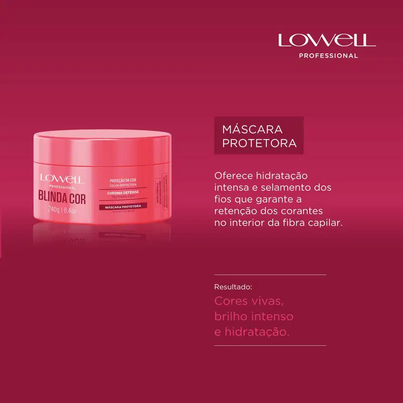 Kit Lowell Blinda Cor (4 Produtos)