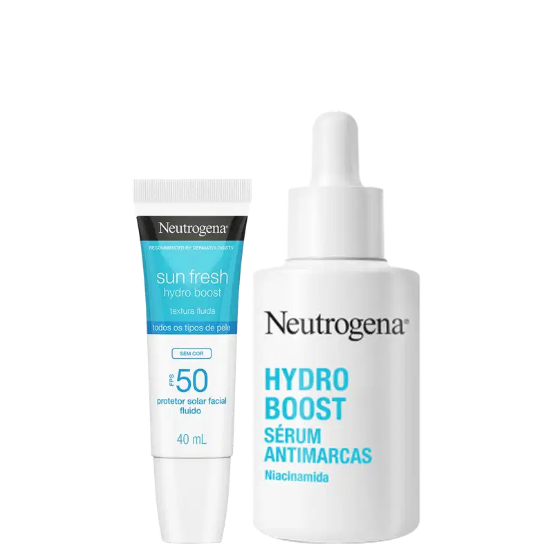 Kit Neutrogena Hydro Boost Duo Sun Fresh FPS 50 (2 Produtos)