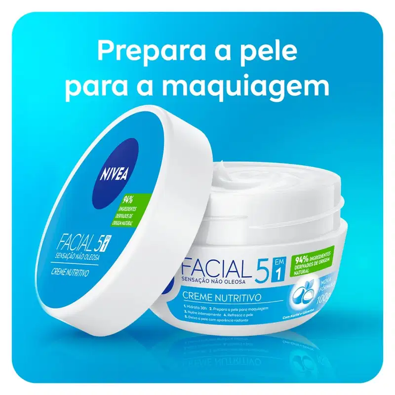 Kit NIVEA Milk + Facial 5 em 1 (2 Produtos)