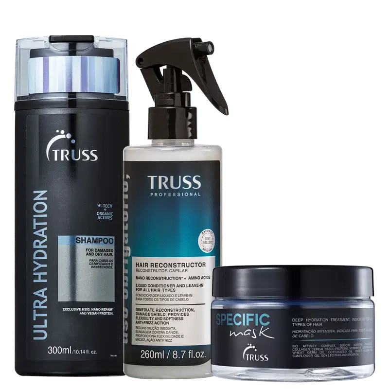 Kit TRUSS Uso Obrigatório + Ultra Hydration + Specific (3 Produtos)