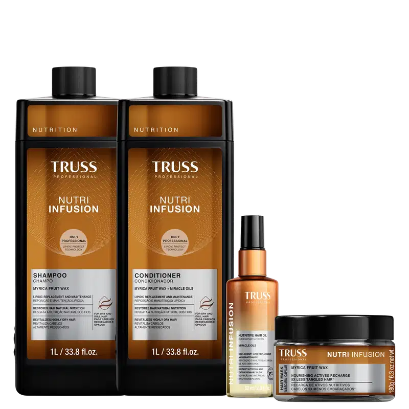 Kit TRUSS Nutri Infusion Quarteto (4 Produtos)