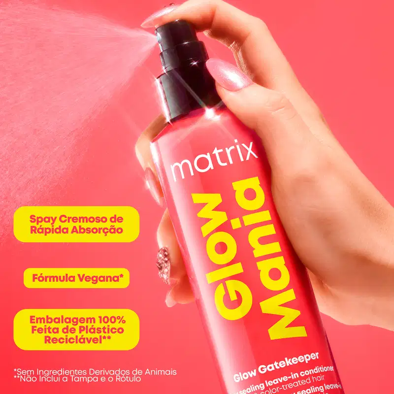 Kit Matrix Food For Soft + Glow Mania Quarteto (4 Produtos)