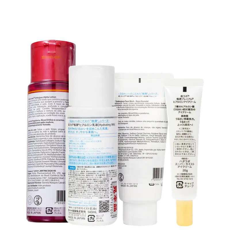 Kit Hada Labo Pele Sensibilizada (4 Produtos)