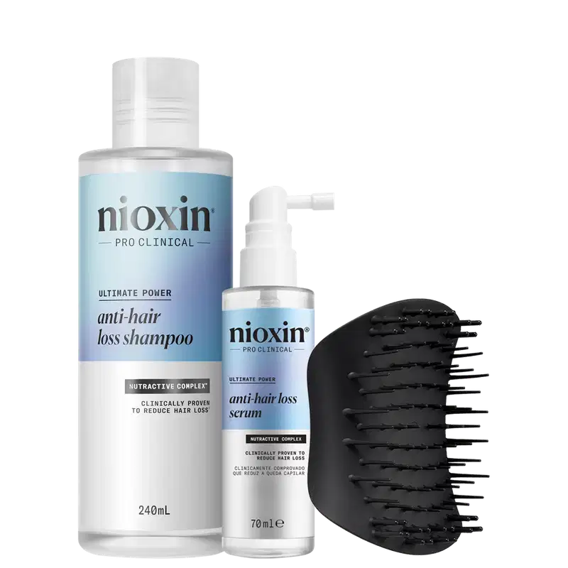 Kit Beleza na Web Cuidado da Raiz às Pontas, 3 produtos.