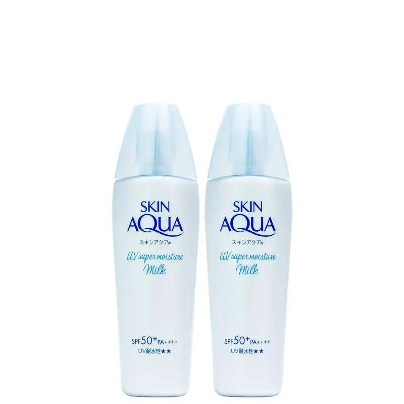 Kit Skin Aqua Super Moisture Milk FPS 50 Double (2 Unidades)