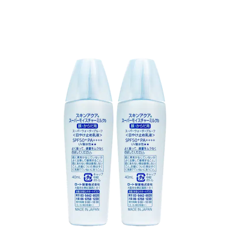 Kit Skin Aqua Super Moisture Milk FPS 50 Double (2 Unidades)