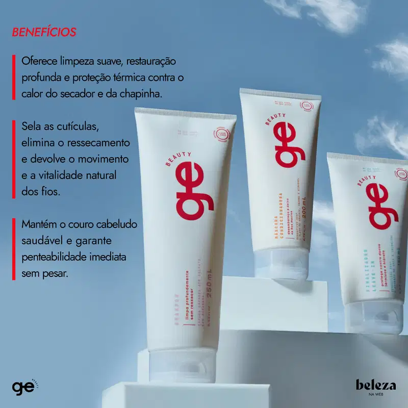 Kit GE Beauty Trio (3 Produtos)