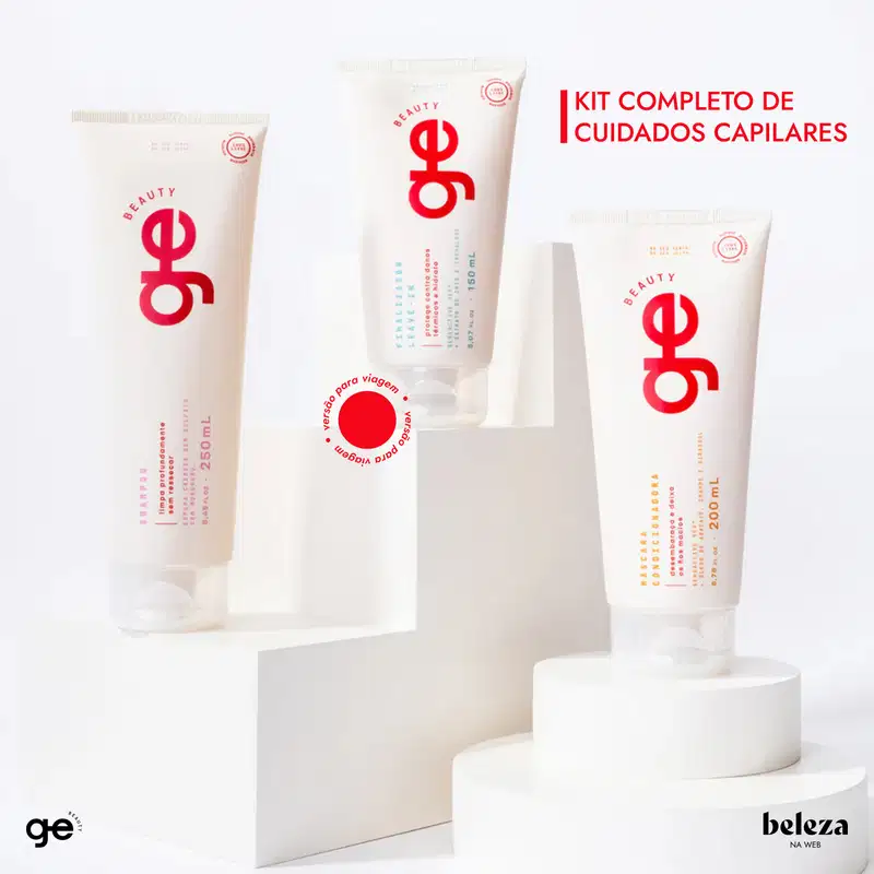 Kit GE Beauty Trio Travel Size (3 Produtos)