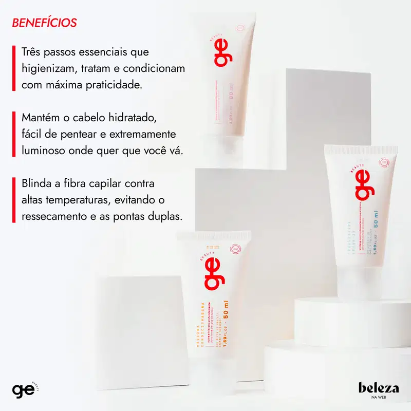 Kit GE Beauty Trio Travel Size (3 Produtos)