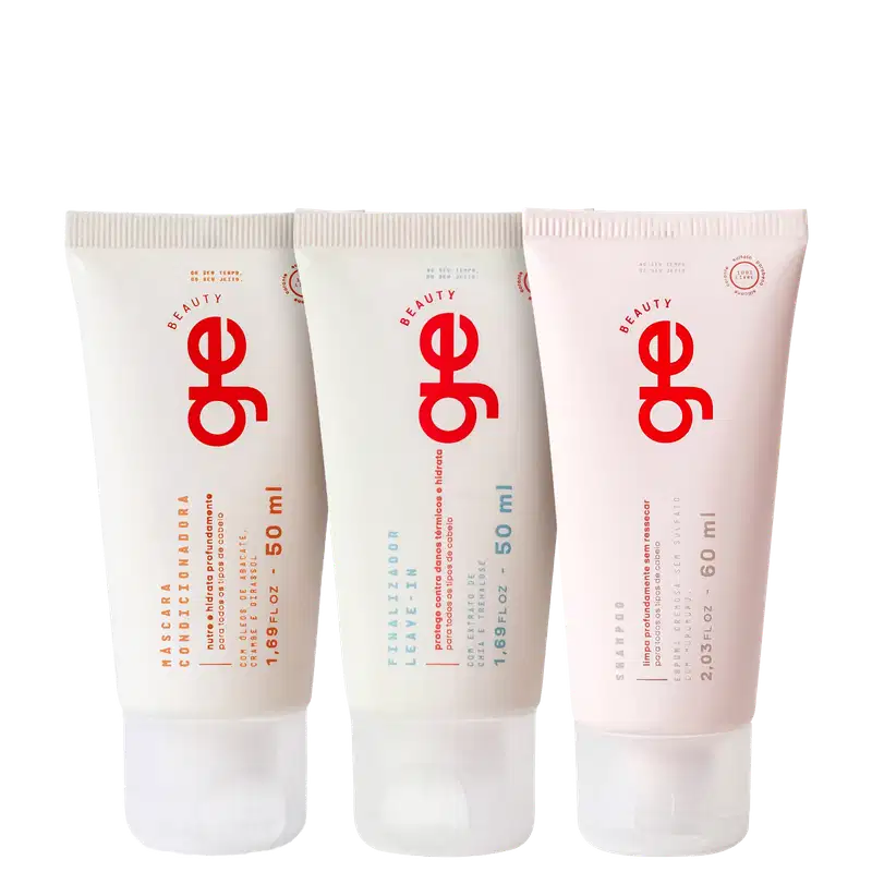 Kit GE Beauty Trio Travel Size (3 Produtos)