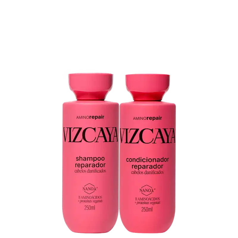 Kit Vizcaya Amino Repair Duo Basic: 2 produtos.