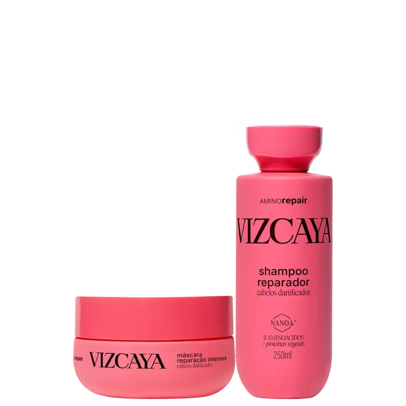 Kit Vizcaya Amino Repair Duo Care, 2 produtos.