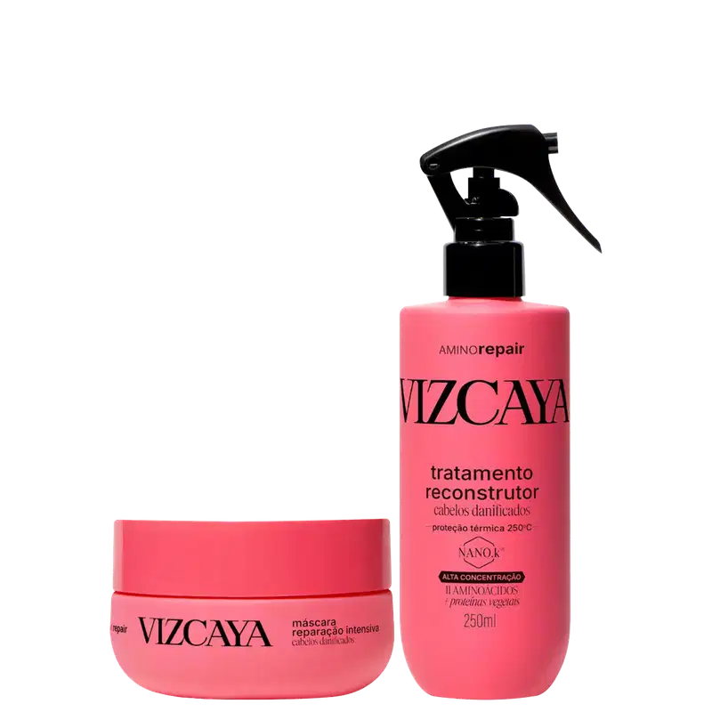 Kit Vizcaya Amino Repair Duo Treat, 2 produtos.