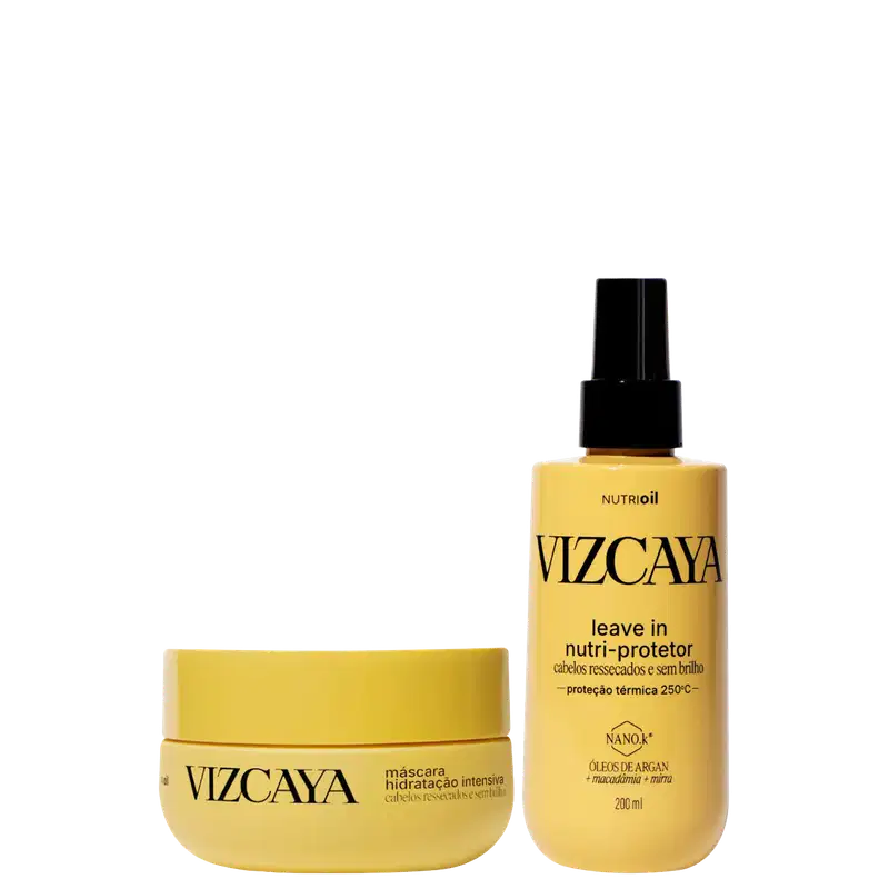 Kit Vizcaya Nutri Oil Duo Treat, 2 produtos.