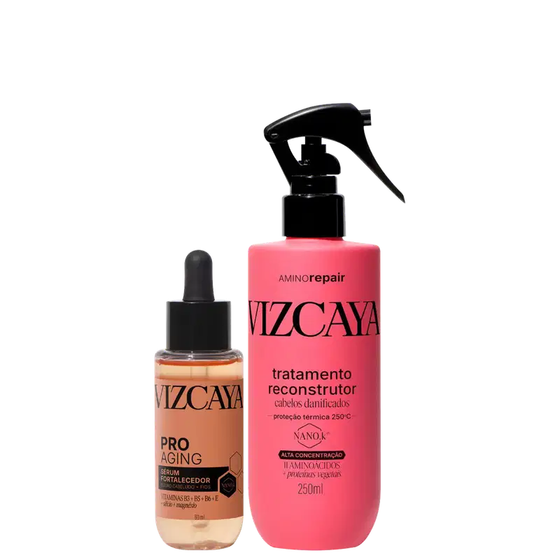 Kit Vizcaya Força e Crescimento, 2 produtos.
