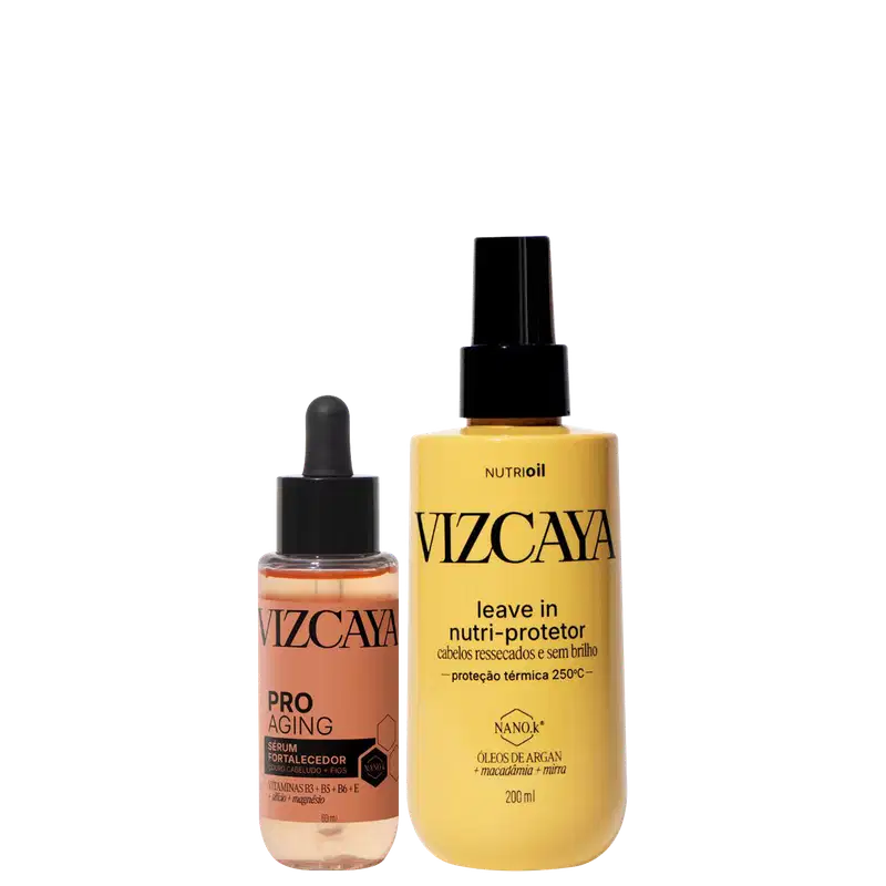 Kit Vizcaya Nutrição e Crescimento, 2 Produtos.