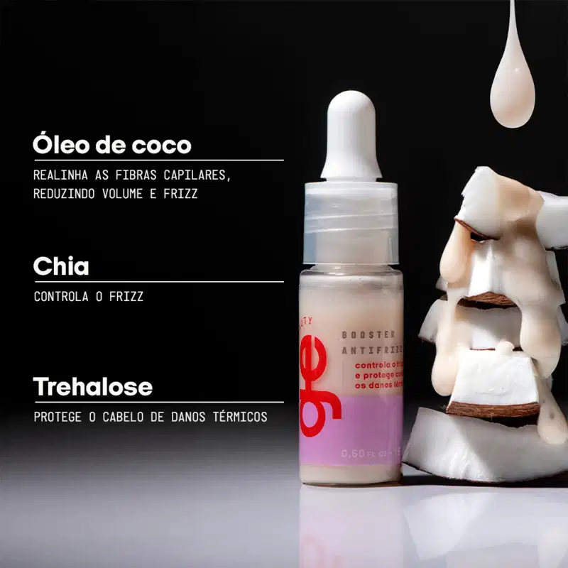Kit GE Beauty Dupla Liso Sem Frizz Duo (2 Produtos)