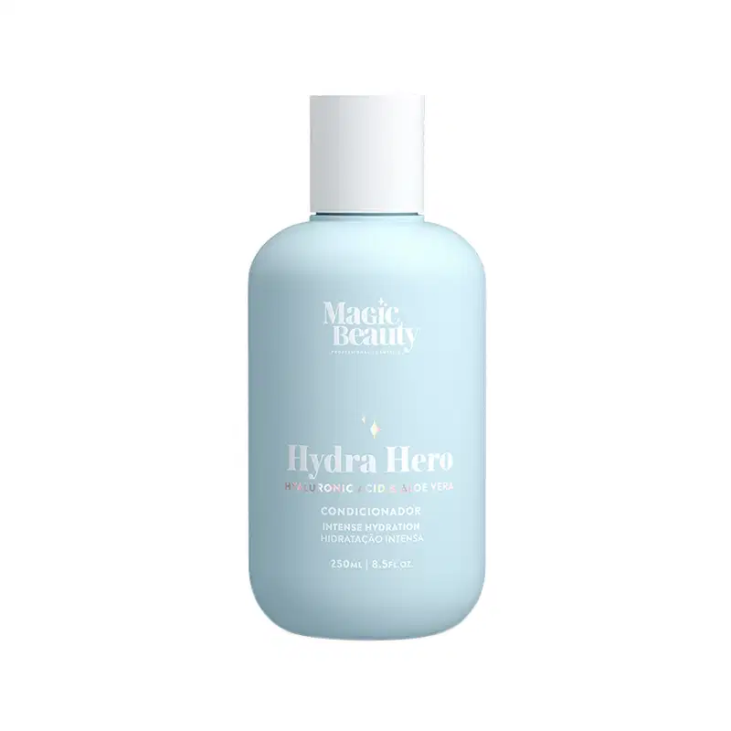 KIT MAGIC BEAUTY HYDRA HERO -  SHAMPOO 250ML + CONDICIONADOR 250ML + MÁSCARA 200G + LEAVE-IN 120ML