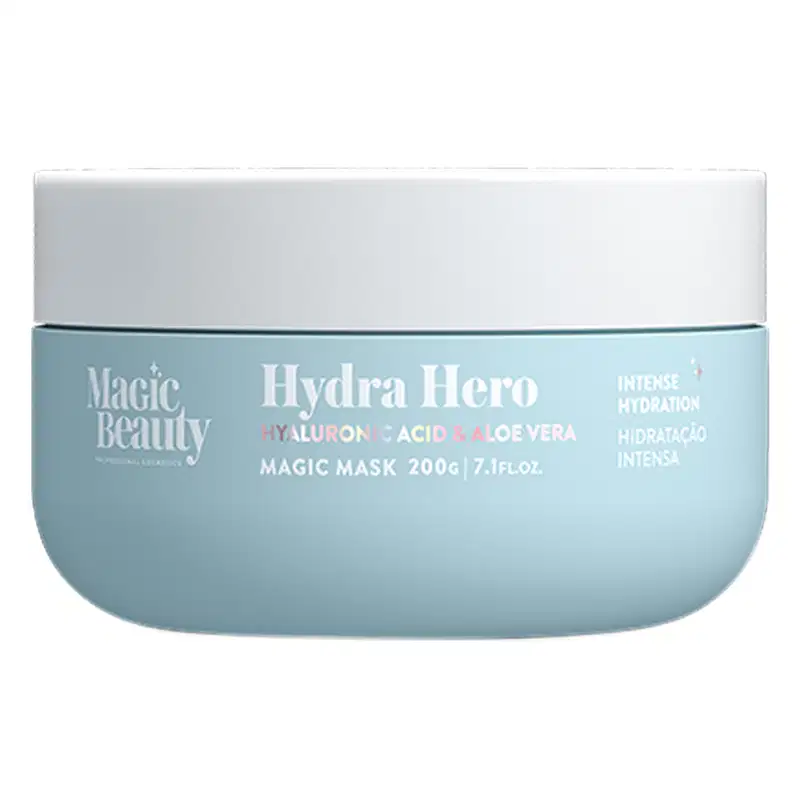 KIT MAGIC BEAUTY HYDRA HERO -  SHAMPOO 250ML + CONDICIONADOR 250ML + MÁSCARA 200G + LEAVE-IN 120ML
