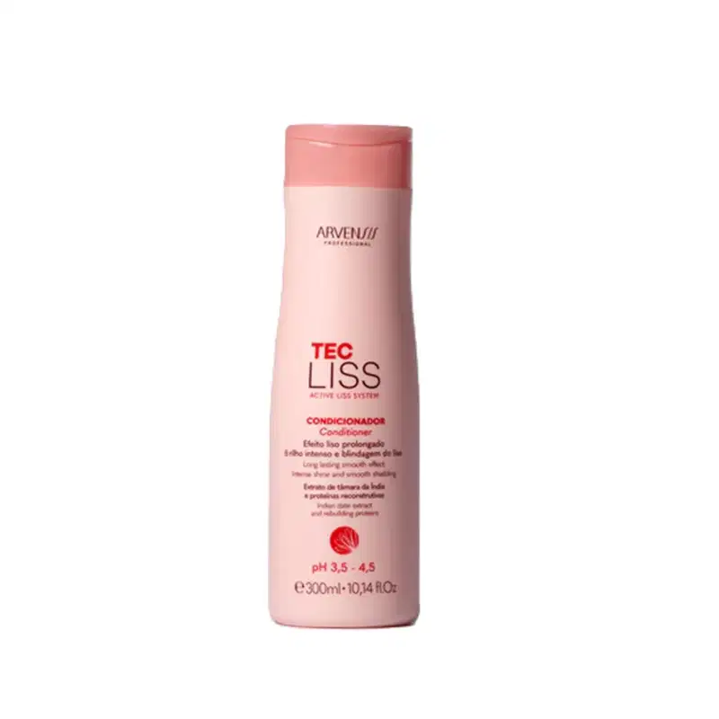 Kit Arvensis Tec Liss - Shampoo 300ml + Condicionador 300ml + Spray Finalizador 120ml