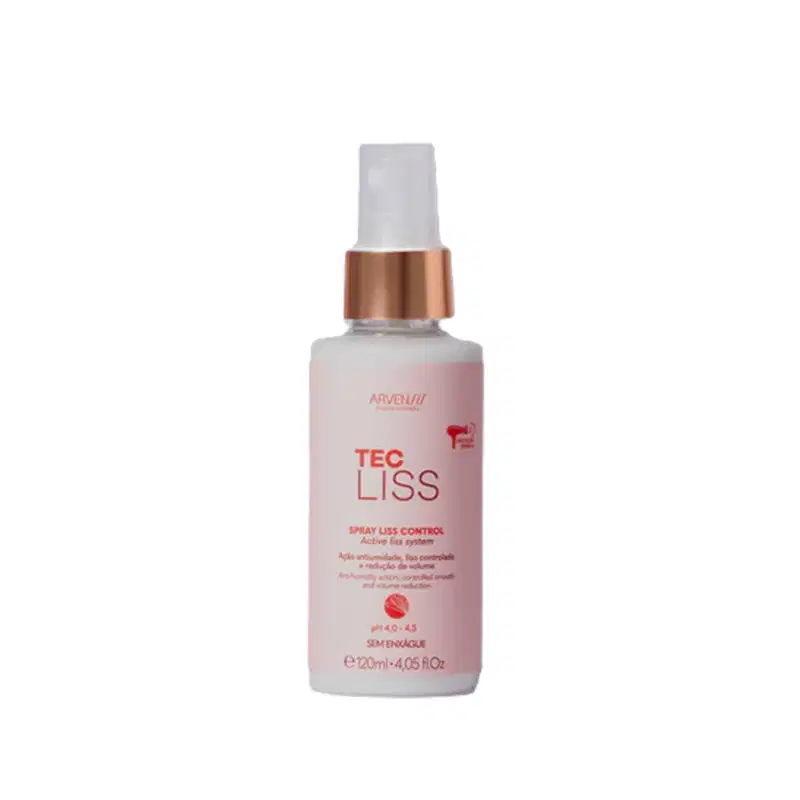 Kit Arvensis Tec Liss - Shampoo 300ml + Condicionador 300ml + Spray Finalizador 120ml