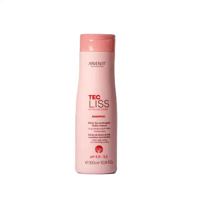 Kit Arvensis Tec Liss - Shampoo 300ml + Condicionador 300ml + Spray Finalizador 120ml