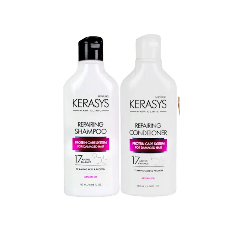Kerasys DuoRepairing+ DuoRevitalizing 180ml+Duo Keratin Bond50ml