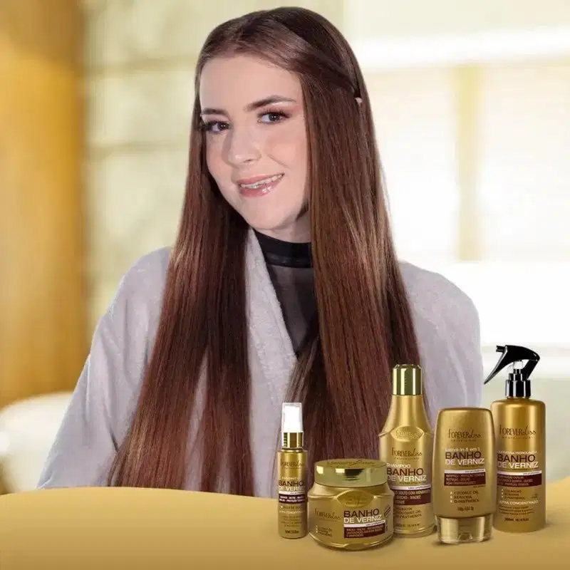 Kit Banho de Verniz Forever Liss Home Care