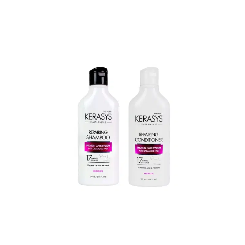 Kerasys Kit (Duo Repairing 180ml + Másc. Keramide Damage 200ml+ No Wash Keramide 200ml)