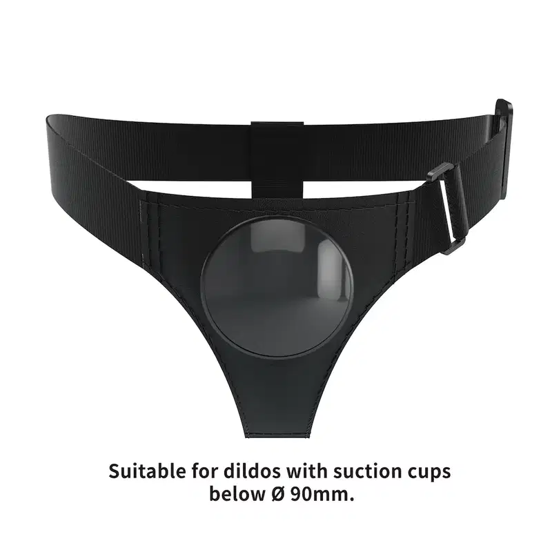 Cinta peniana com Pênis Real Dick Ultra Realístico Com Vibro e Ventosa 17 X 4,2 cm