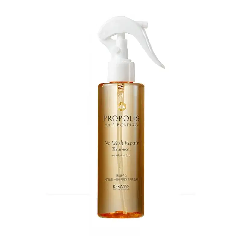 Kerasys Triologia Real ( Duo Propolis Shine + Hair Bonding No Wash Treatment 200ml)