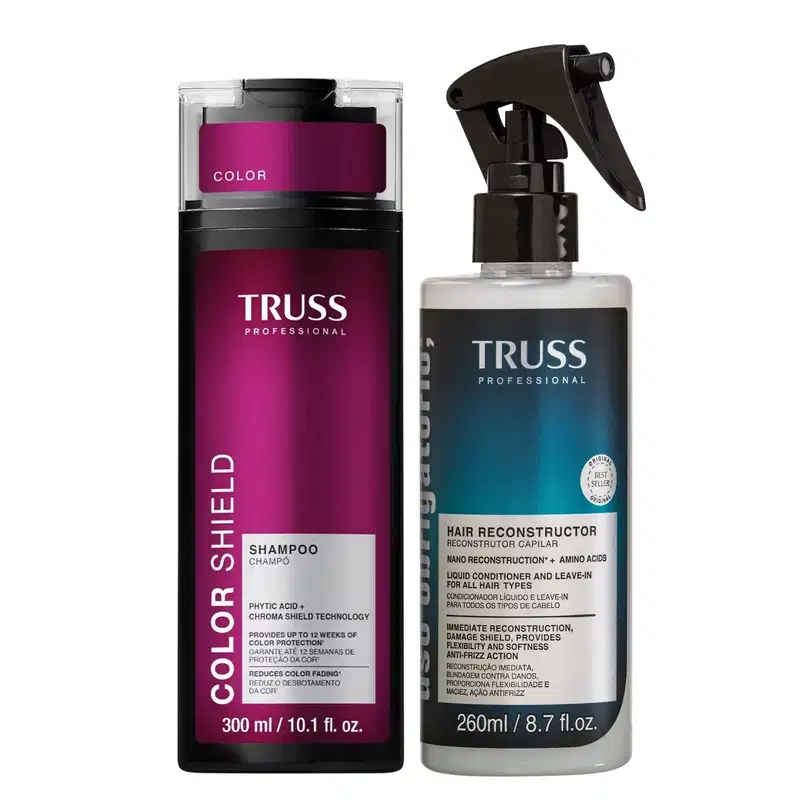 Kit Truss Color Shield - Shampoo 300ml + Uso Obrigatório Spray 260ml