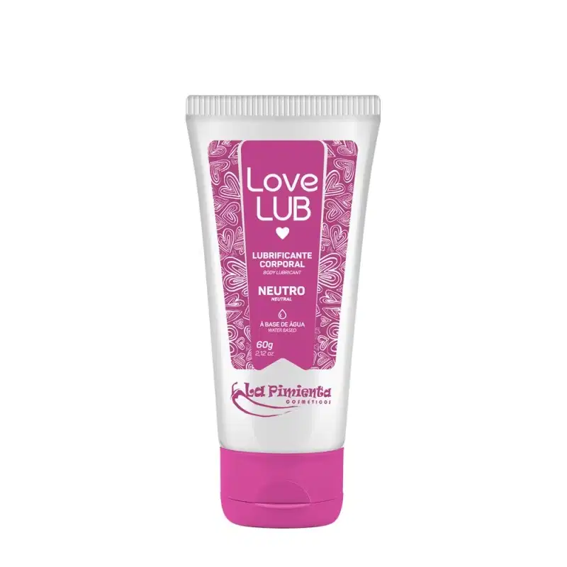 Lubrificante Corporal LOVE LUB NEUTRO 60g - La Pimienta