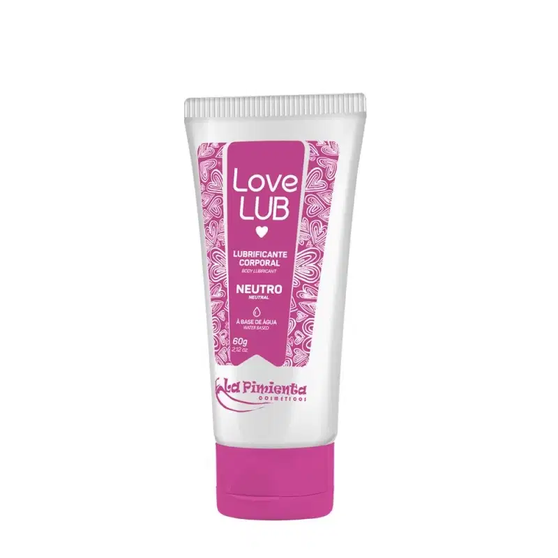 Lubrificante Corporal LOVE LUB NEUTRO 60g - La Pimienta